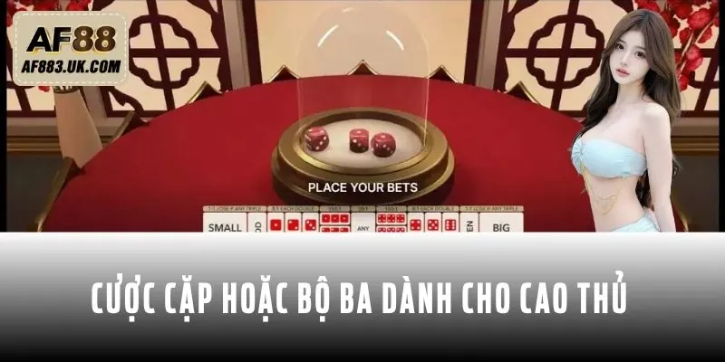 Cược cặp hoặc bộ ba dành cho cao thủ chuyên nghiệp