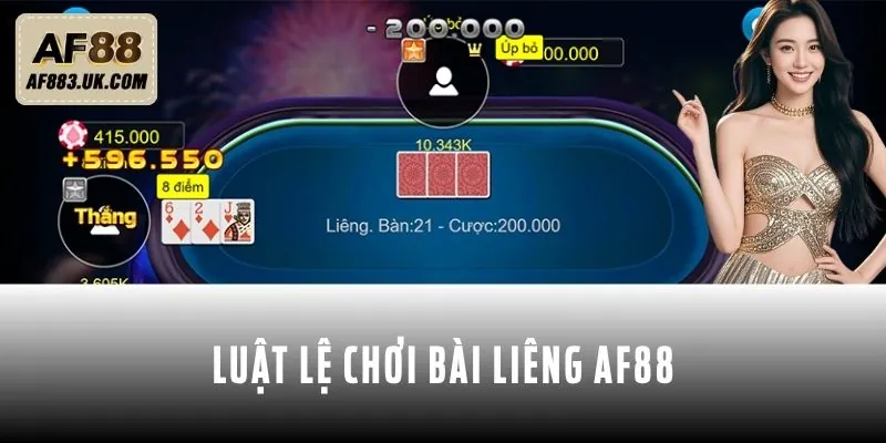 Luật lệ chơi bài Liêng AF88
