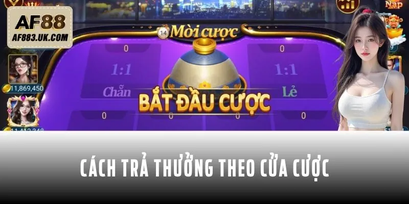 Cách trả thưởng theo tỷ lệ cho từng cửa cược